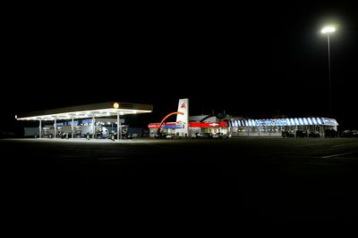 California Oasis night