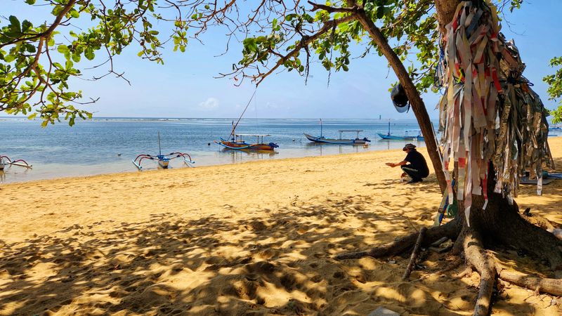 Sanur fishing boats