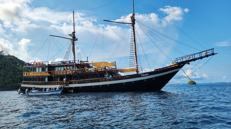 At anchor