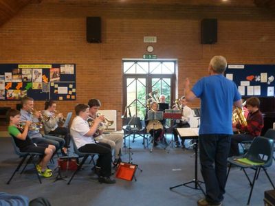 15th July 2015 - rehearsing