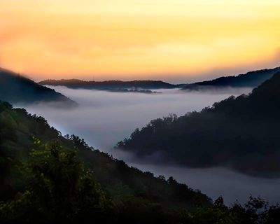 Golden Dawn and River of Fog