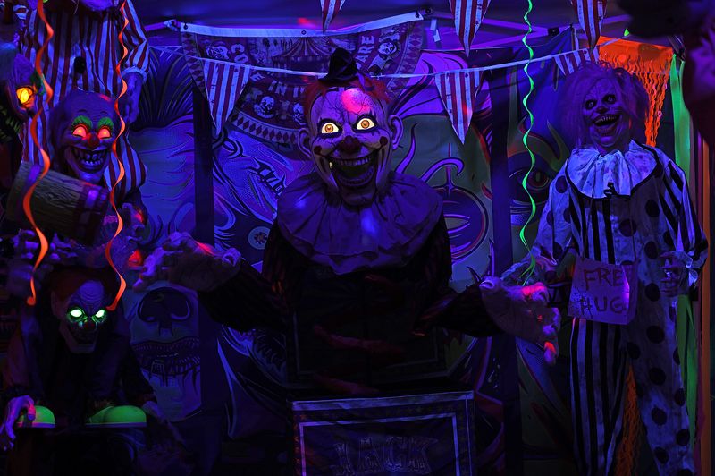   My neighbors love Halloween