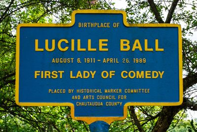 Lucille Ball Marker