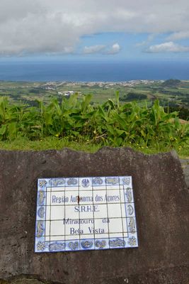 Bela Vista Lookout, S. Miguel Island, Azores, Portugal