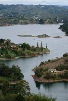 Guatap, View from Piedra del Peol