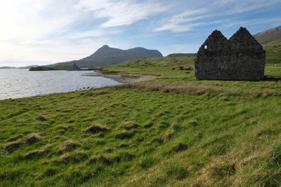 Loch Assynt, Church and Castle