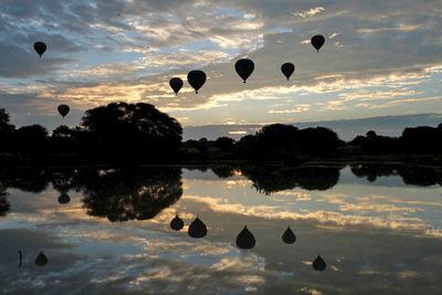 Bagan, Lake near Sulamani Pahto