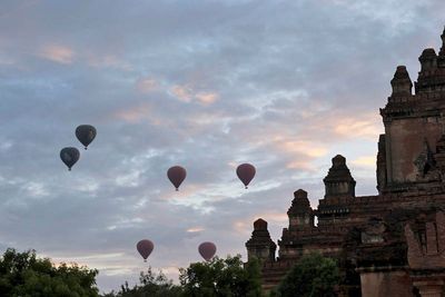 Bagan, Sulamani Pahto, Ballooning