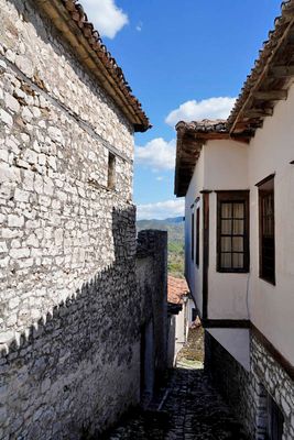 Berat, Castle Street