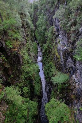 Corrieshalloch Gorge, Measach Falls