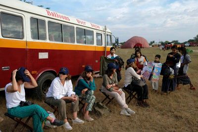 Bagan, Balloon Flight