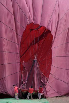 Bagan, Balloon Flight