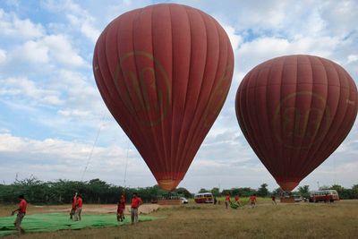 Bagan, Balloon Flight