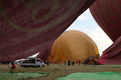 Bagan, Balloon Flight
