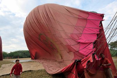 Bagan, Balloon Flight