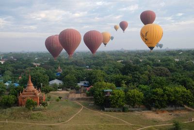Bagan, Balloon Flight