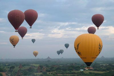 Bagan, Balloon Flight