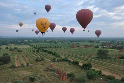 Bagan, Balloon Flight