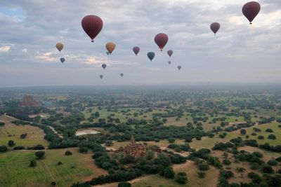 Bagan, Balloon Flight