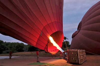 Bagan, Balloon Flight