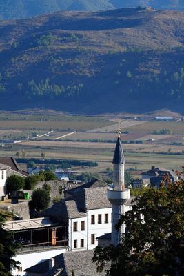 Gjirokastėr, View from Konaku Guesthouse