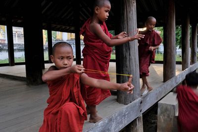 Salay, Young Monks