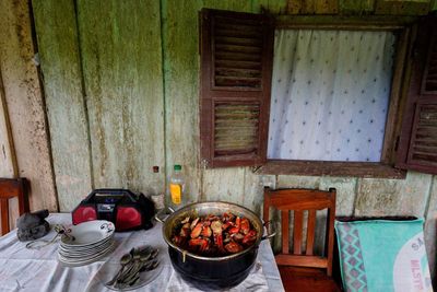 Príncipe Island, Lunch at Tita's House