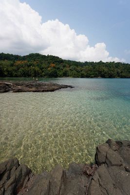 Príncipe Island, Salgada Beach