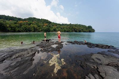 Príncipe Island, Salgada Beach