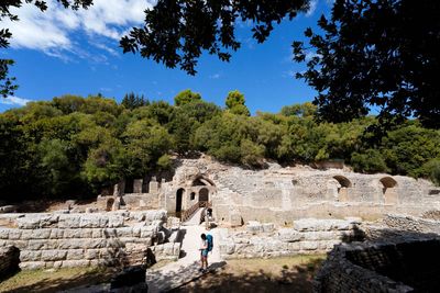 Butrint National Archaeological Park, Esculįpio Temple and Amphitheater