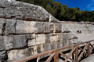 Butrint National Archaeological Park, Amphitheater Inscriptions