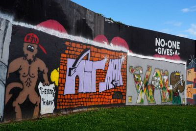 Conselheiro Fernando de Sousa Avenue, Germes Gang 2020 (gone)