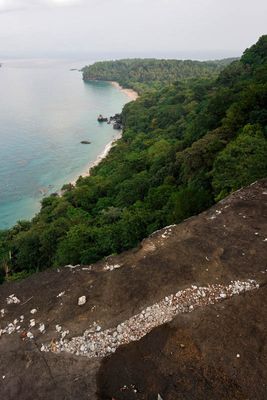 Príncipe Island, Antenas Lookout, Macaco Beach