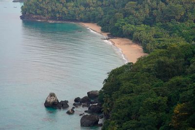 Príncipe Island, Antenas Lookout, Macaco Beach