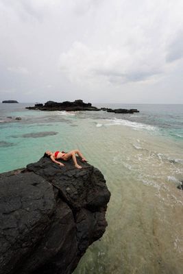 Príncipe Island, Boi Beach