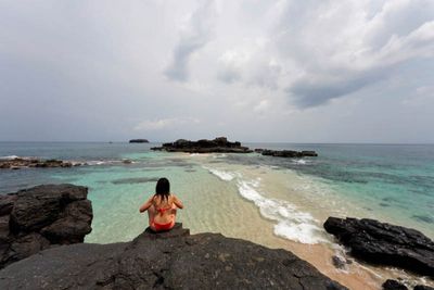 Príncipe Island, Boi Beach