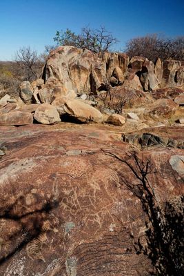 Kamanjab, Peet Albert Rock Engravings