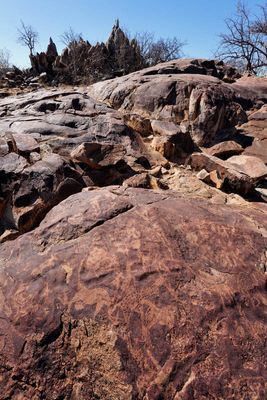 Kamanjab, Peet Albert Rock Engravings