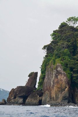 Príncipe Island, boat trip around the Island