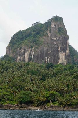 Príncipe Island, boat trip around the Island