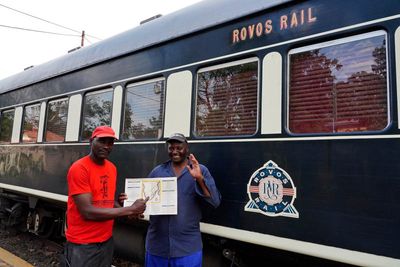 Zimbabwe, Victoria Falls Train Station