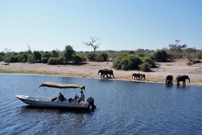 Botswana and Zimbabwe