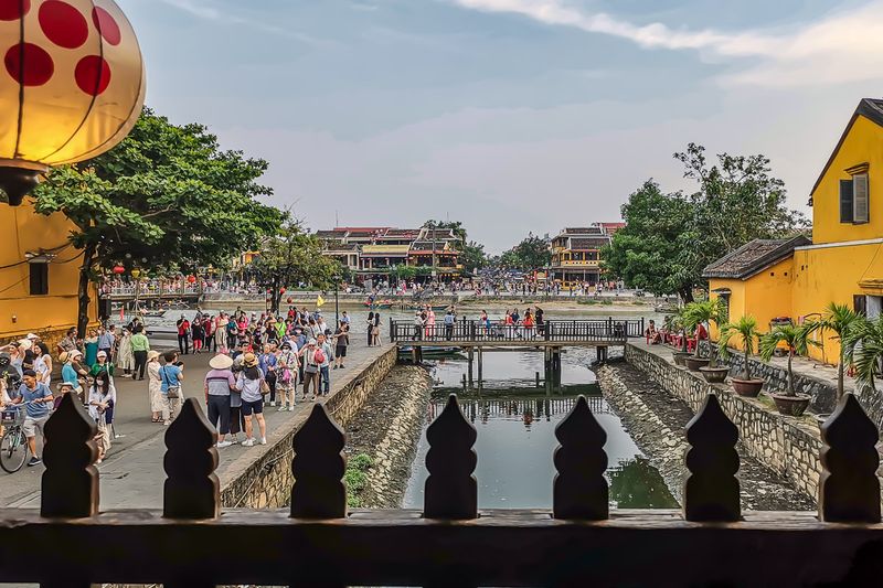 View From Hoi An Japanese Bridge