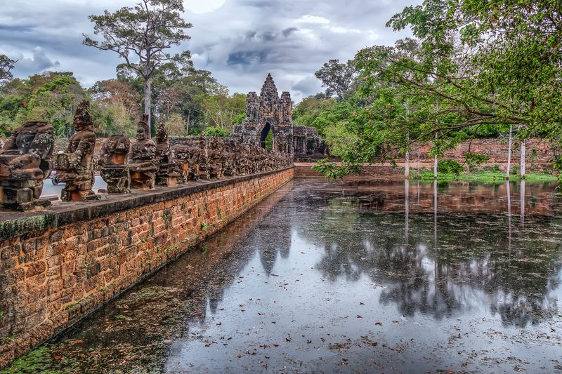 The Moat of Angkor Thom