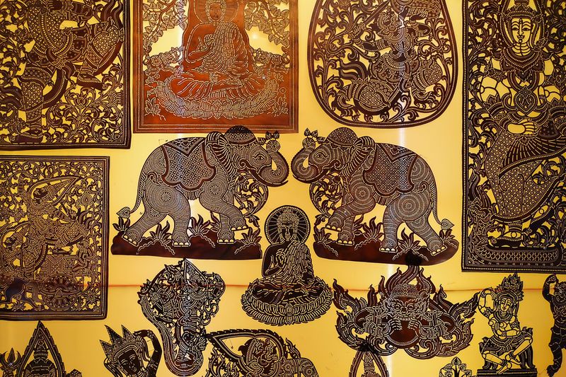 Leather-carving Artworks
