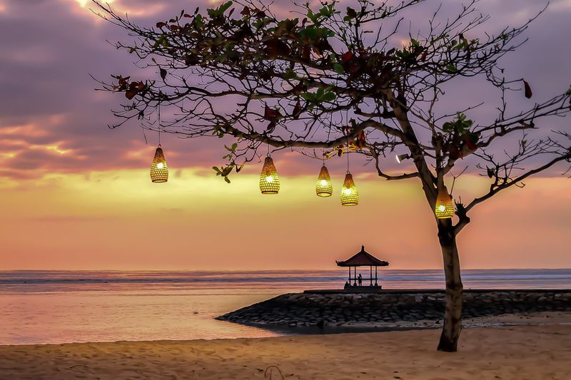 Balinese Gazebo By The Beach