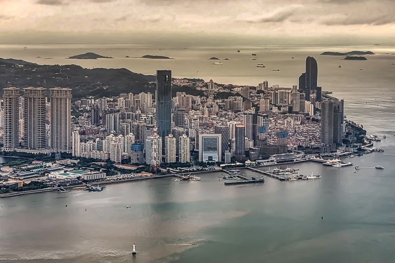 Aerial View of Xiamen