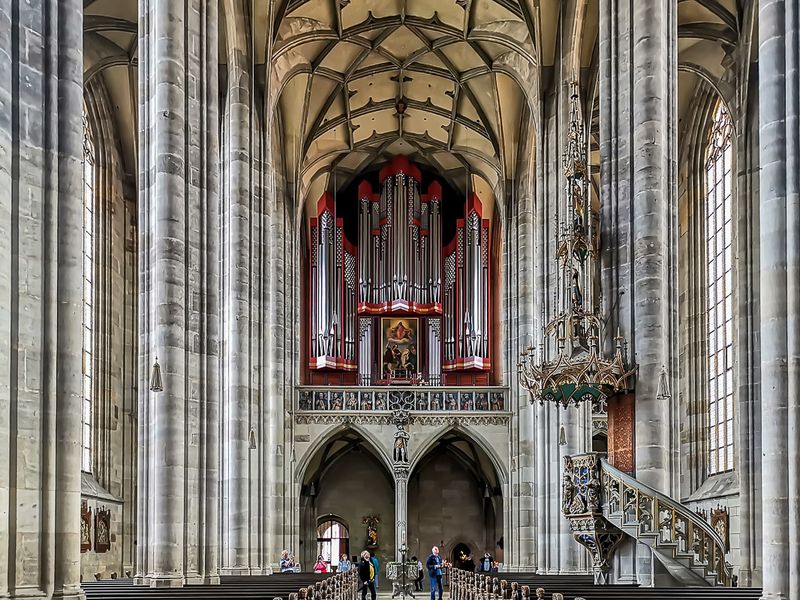 Dinkelsbhl Mnster St Georg Interior 2