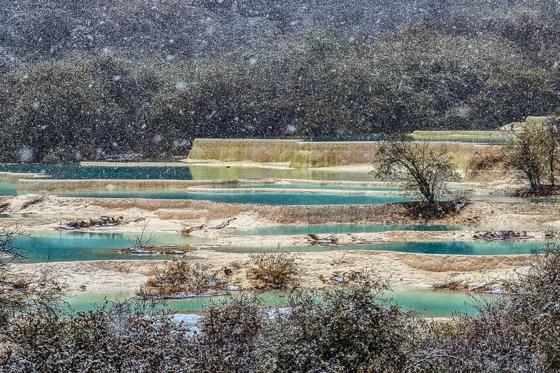 Huanglong Travertine Pools 黄龙彩池