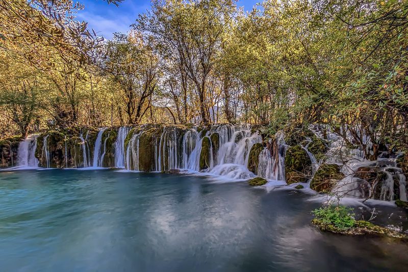 Arrow Bamboo Lake Waterfall 箭竹海瀑布